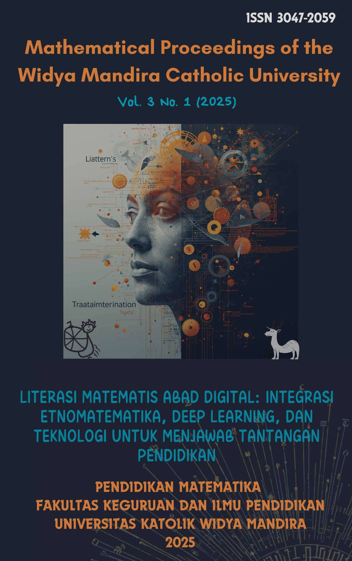 					Lihat Vol 3 No 1 (2025): Mathematical Proceedings of the Widya Mandira Catholic University
				